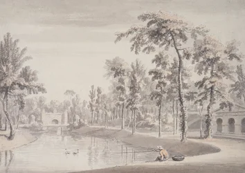 Die Grotte und der Tempel der Kontemplation, Stowe, 1752